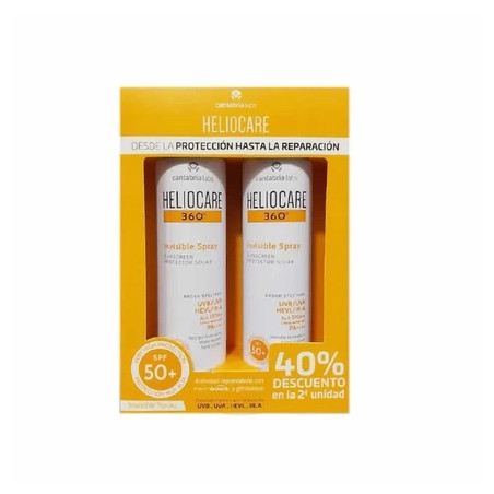 Heliocare Heliocare Invisible Spray 360 Spf 50 2x200ml