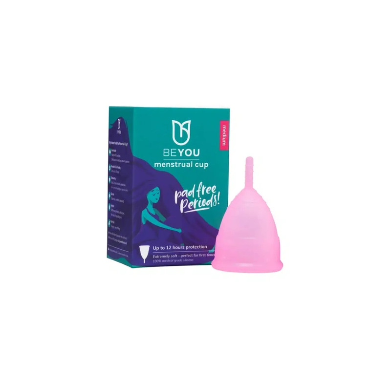 Beyou Beyou Menstrual Cup Medium A Comfortable And Ecofriendly Menstrual Solution