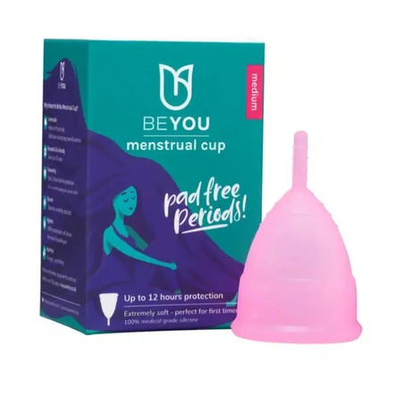 Beyou Beyou Menstrual Cup Medium A Comfortable And Ecofriendly Menstrual Solution