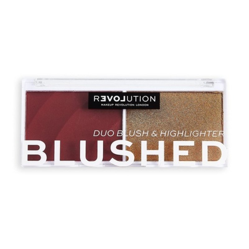Revolution Relove Blushed Duo Blush & Highlighter in Wishful