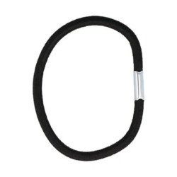 Eurostil Thick Black Hair Ties Pack Of 8