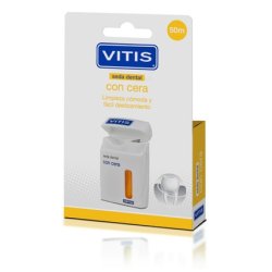 Vitis Vitis Dental Floss With Wax 50 Meters