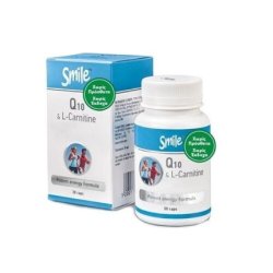 Smile Coenzyme Q10 & L-Carnitine 30 Capsules