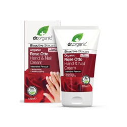 Dr Organic Dr Organic Rose Otto Hand & Nail Cream 125ml