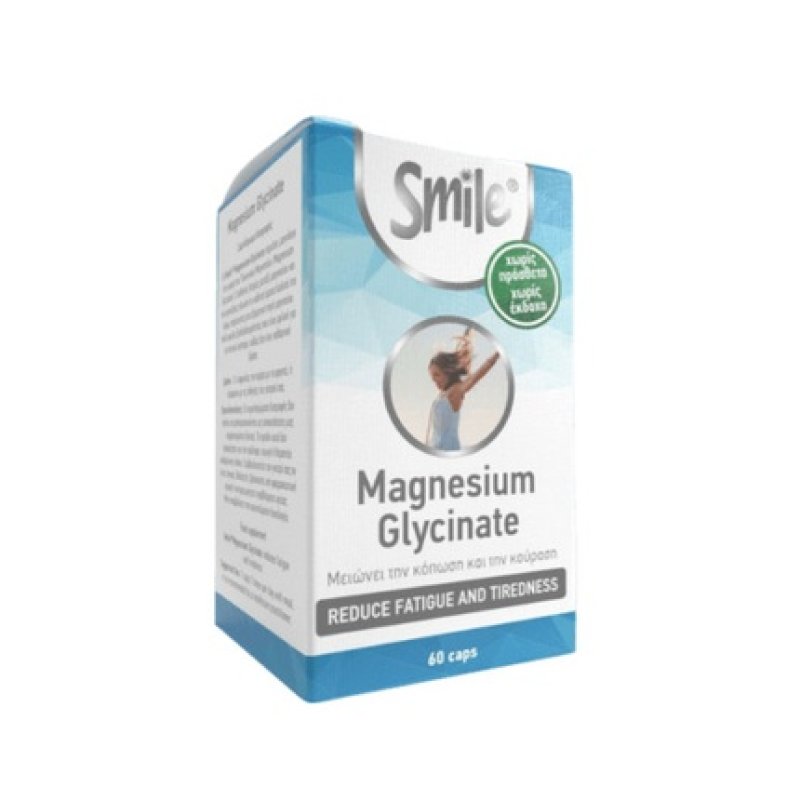 Smile Magnesium Glycinate 60 Capsules