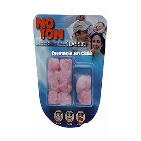 Noton Noton 2 Wax Plugs 8 Cotton Plugs 10 Units