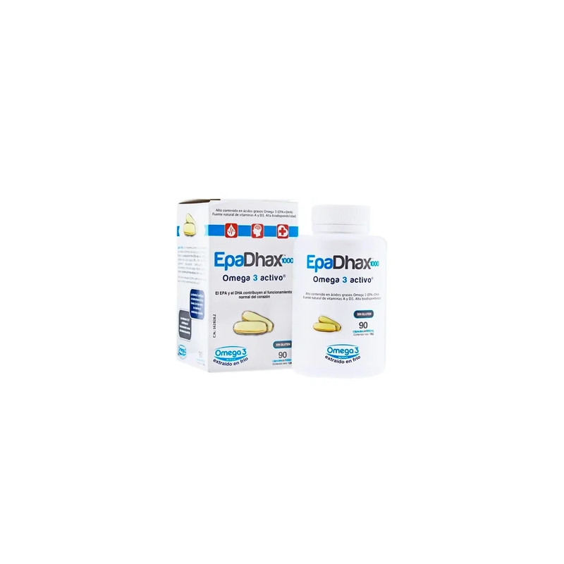 Epadhax Epadhax Active Omega 3 1000 Mg 90 Capsules