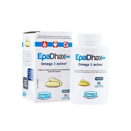 Epadhax Epadhax Active Omega 3 1000 Mg 90 Capsules