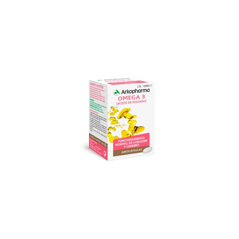 Arkopharma Arkocaps Omega 3 Fish Oil 100 Capsules