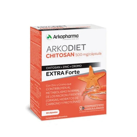 Arkopharma Arkopharma Chitosan Extra Forte 500mg 60 Capsules