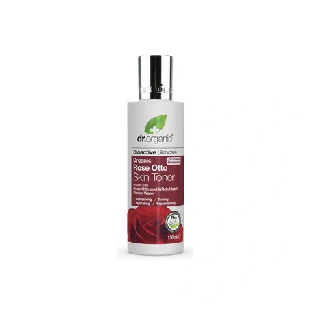 Dr Organic Rose Otto Toner Restoring Mature Skin Men Women Natural Vegan Cruelty-Free Paraben & SLS-Free Organic 150ml