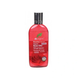 Dr Organic Rose Otto Shampoo Natural Vegan Cruelty Free Paraben & SLS Free Restoring 265ml