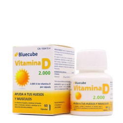 Bluecube Bluecube Vitamin D 2000 60 Capsules