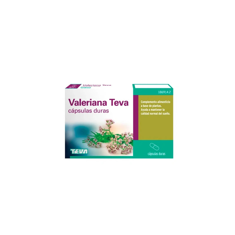 Teva Pharma Teva Valeriana 200mg 60 Capsules