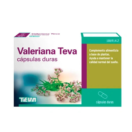 Teva Pharma Teva Valeriana 200mg 60 Capsules