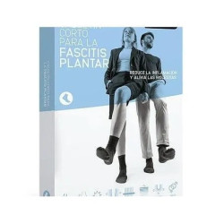 Medilast Short Sock Plantar Fasciitis Black Small