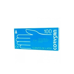 Corysan Corysan Latex Gloves Medium Size 100pcs
