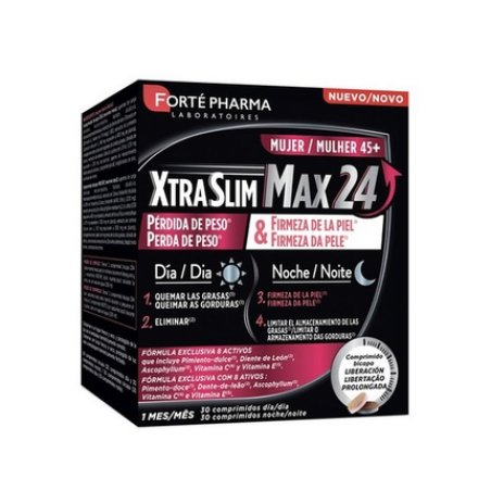 Forte Pharma Xtraslim Max 24 45 60 Tablets - Dietary Supplement For Weight Management