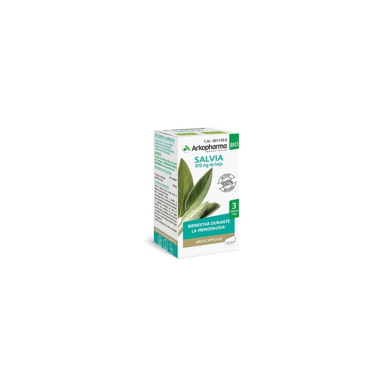 Arkopharma Arkocapsules Sage 45 Capsules