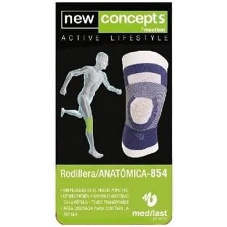 Medialast Women's Tights Black Rodillera New Concepts M