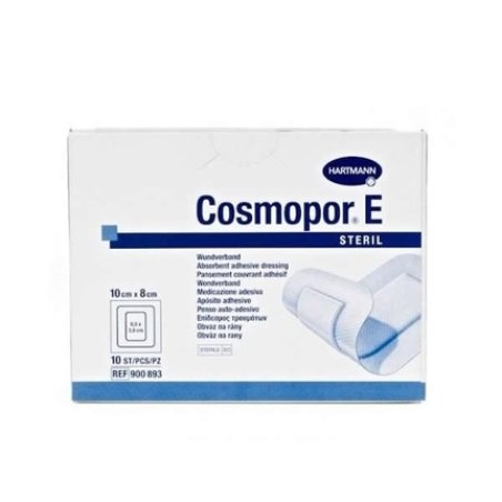 Cosmopor-E Plaster 10x8cm - Pack of 10