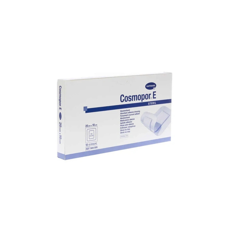 Hartmann Hartmann Cosmopor E Adhesive Dressing 20x10 Cm, 10 Units