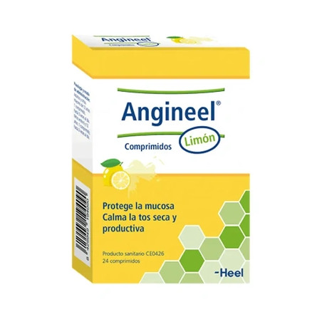 Heel Heel Angineel Lemon 24 Tablets