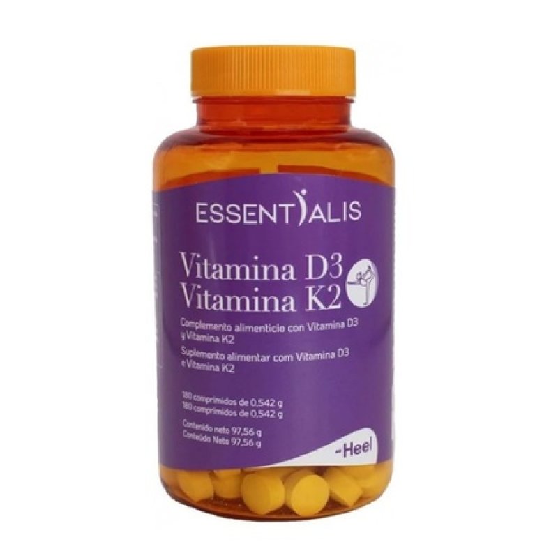 Heel Essentialis Vitamin D3 Vitamin K2 180 Tablets