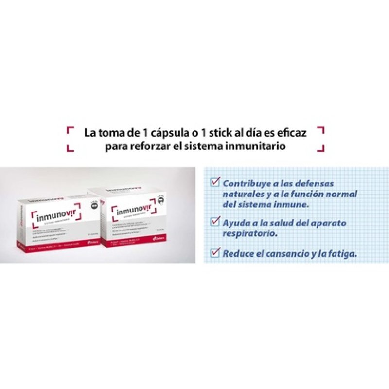 Deiters Inmunovir 30 Capsules Black Standard