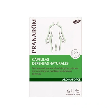 Pranarm Pranarom Aromaforce Natural Defenses Bio 30 Capsules