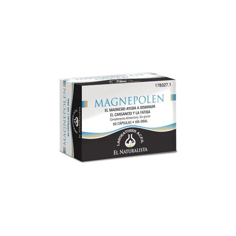 El Natural El Natural Magnepolen 60 Capsules