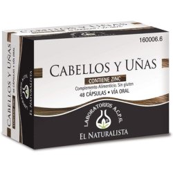 The Naturalist Hair and Nails Supplement 48 Capsules