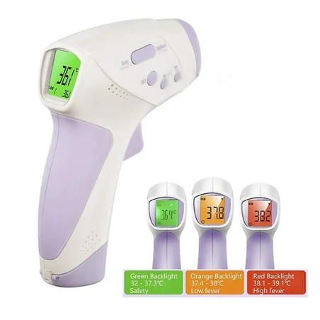Maximiou Noncontact Infrared Thermometer Forehead Ht668