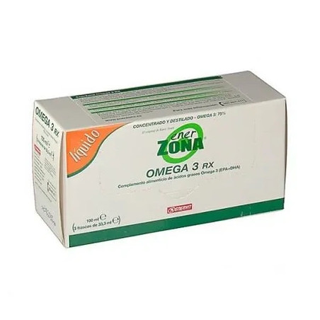Enervit Enervit Enerzona Omega 3 Rx Dietary Supplement Of Fatty Acids Fish Oil 3 Bottles Of 333g