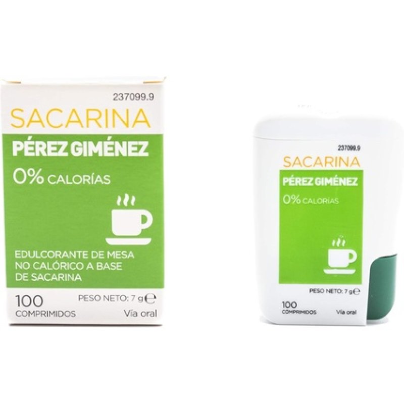 Saccharin P Gimenez 100 Comp 70g