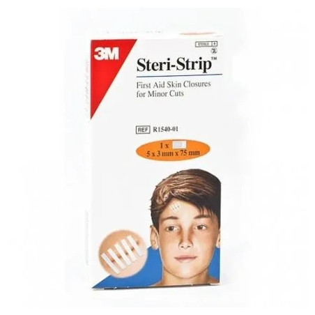 3m Steri Strip Skin Suture Strips 75mm X 3mm