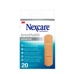 Nexcare Plastic Strips 20 Strips Size 19x76mm