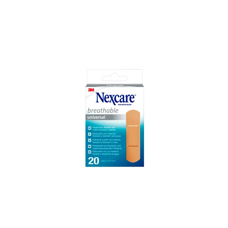 Nexcare Plastic Strips 20 Strips Size 19x76mm