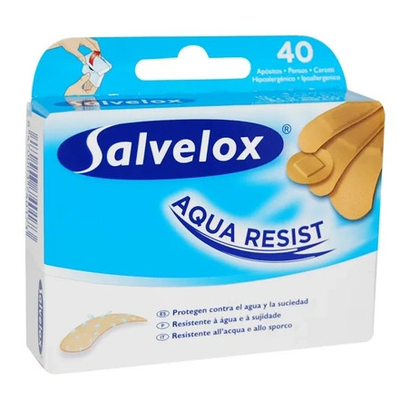Salvelox Salvelox Aqua Resist Large Size Dressings 40 Units