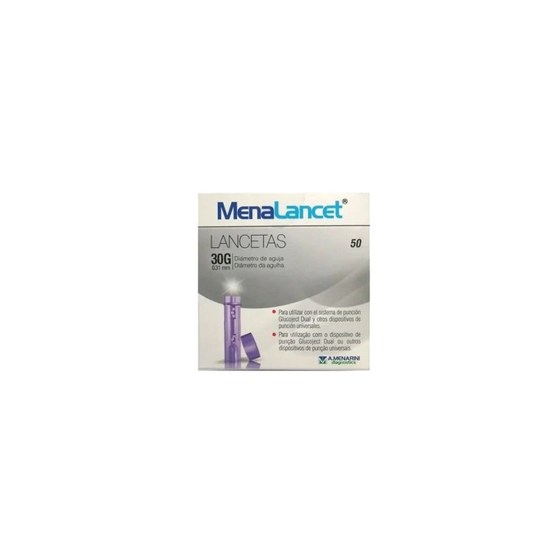 Menarini Menalancet 30g 50 Lancets