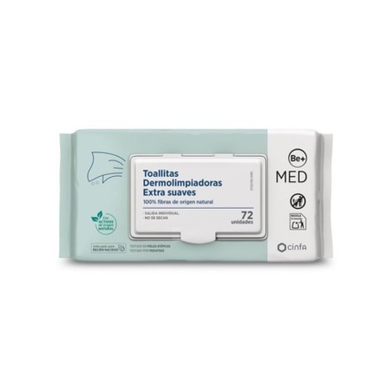 Be Bemed Pediatrics Wipes - 72 Units