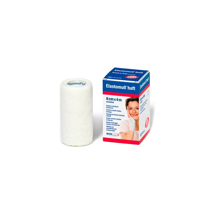 Bsn Medical Elastomull Haft Bandage 8cm X 4m