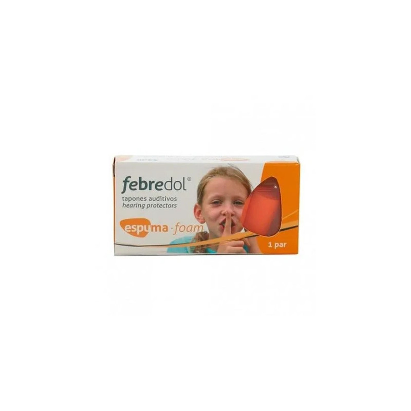 Febredol Foam Earplugs 2 Units