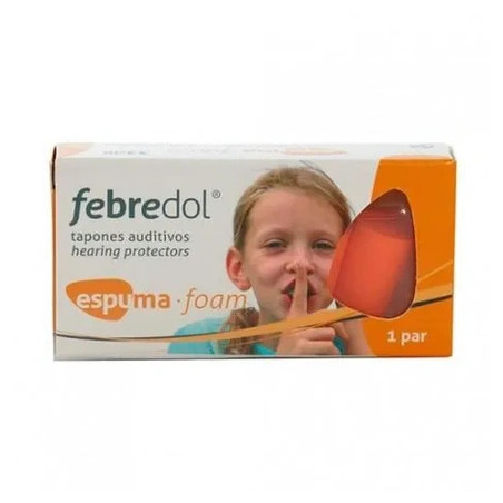 Febredol Foam Earplugs 2 Units