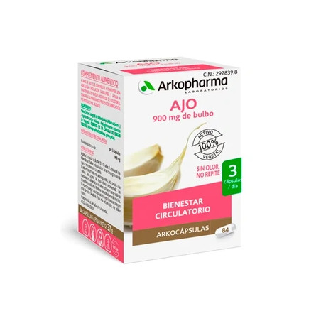 Arkopharma Arkocapsules Garlic 84 Capsules