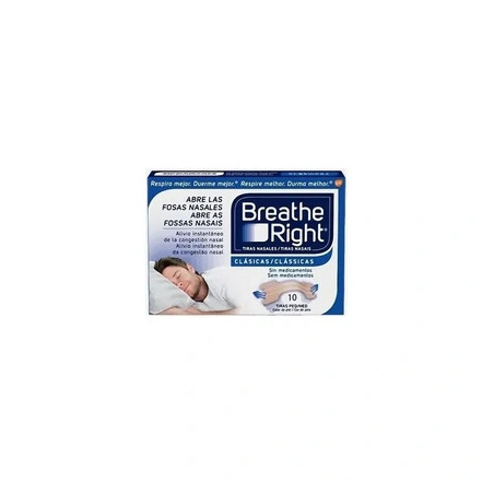 Breathe Right Nasal Strips Small Size 10 Units By Breathe Right