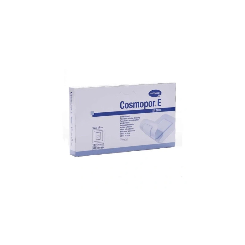 Hartmann Hartmann Cosmopor E Sterile Absorbent Adhesive Dressing 15x8cm 10 Units