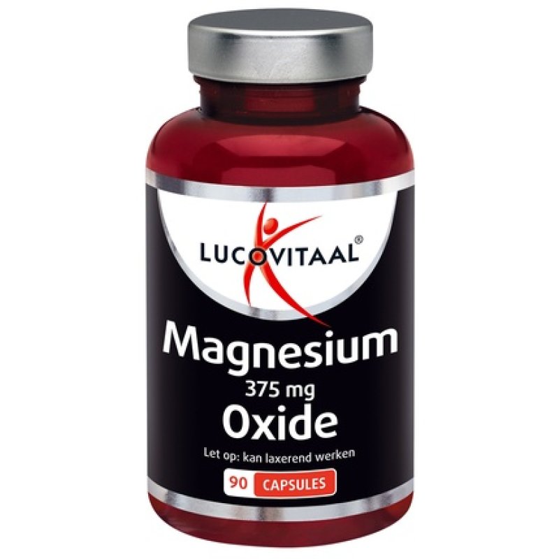 Lucovitaal Magnesium Oxide 375 Mg Essential Mineral Supplement