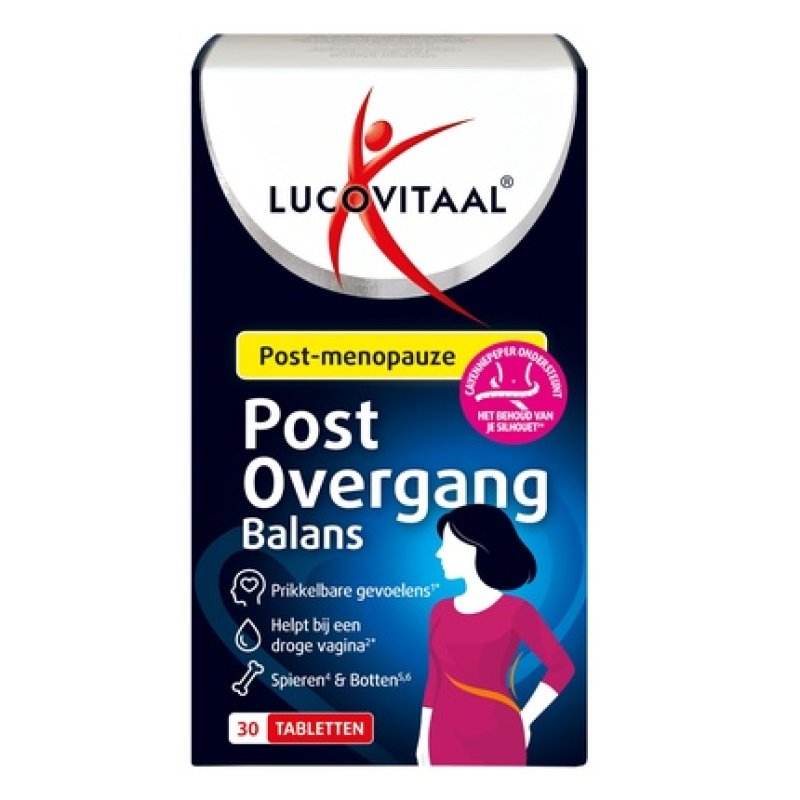 Lucovitaal Post Menopause Balance Health Supplement For Menopause Support
