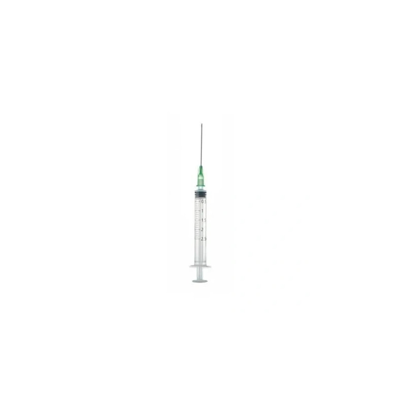 Ico Syringe 25ml With Needle 8x40